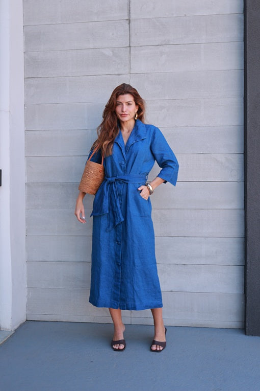VESTIDO MILANO LINHO