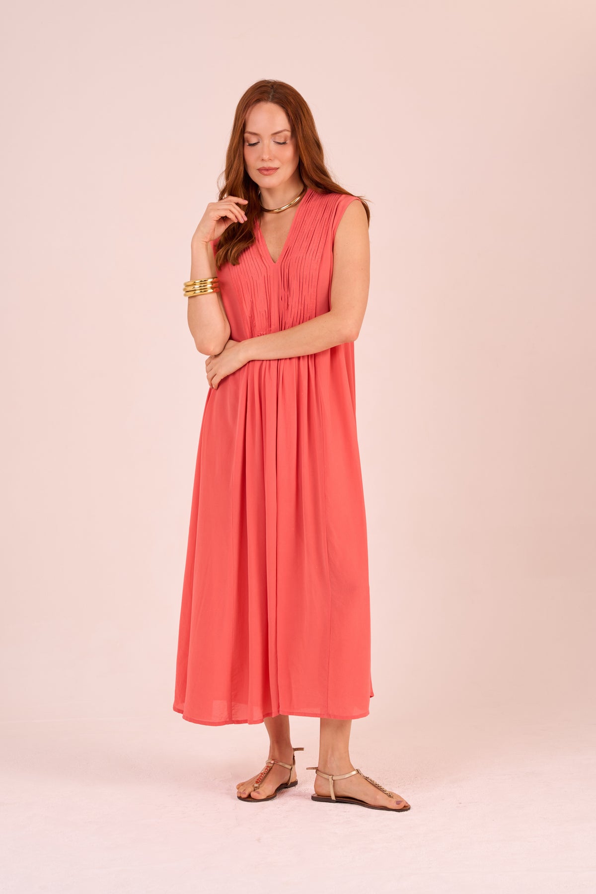 VESTIDO CANNES SEDA