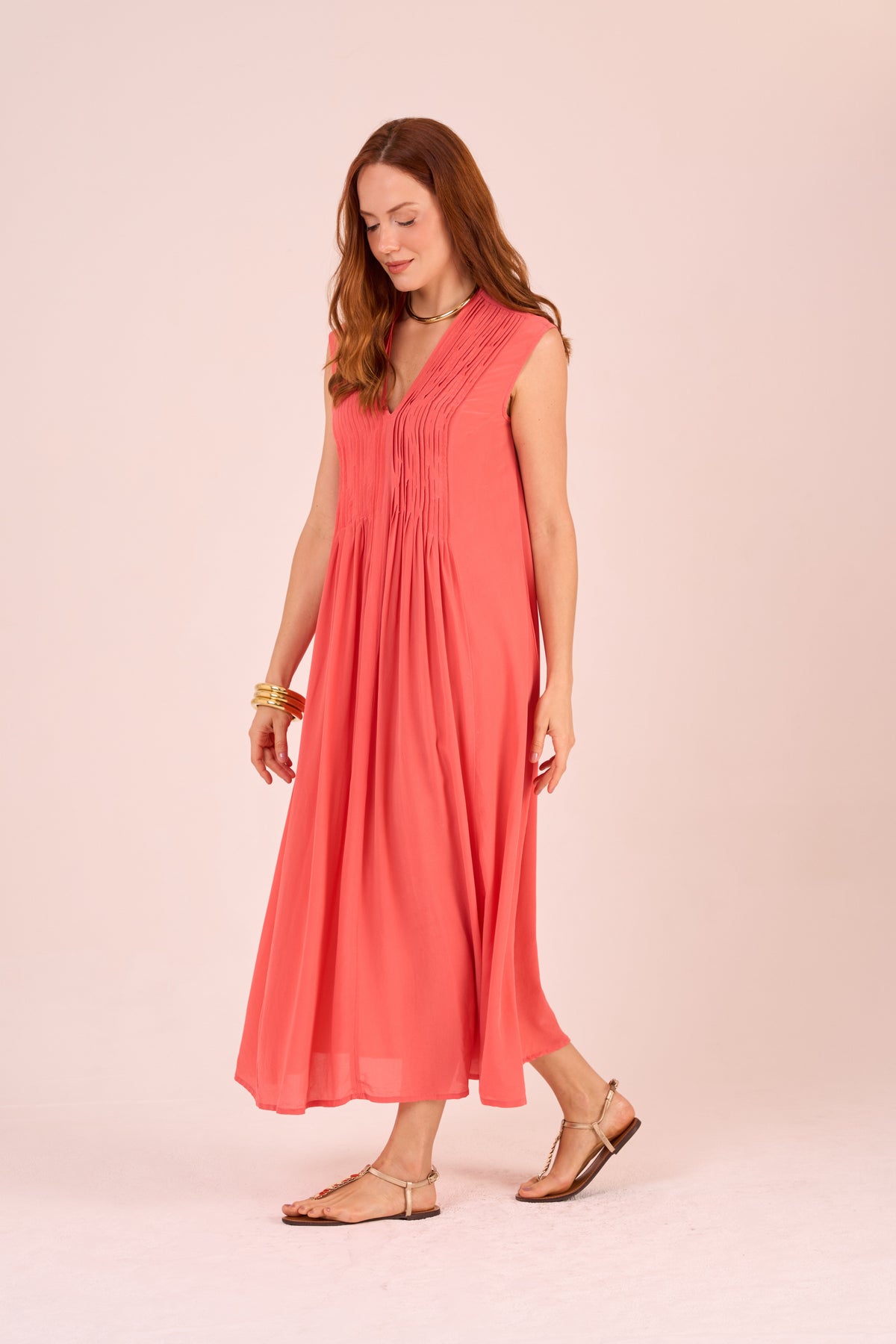 VESTIDO CANNES SEDA
