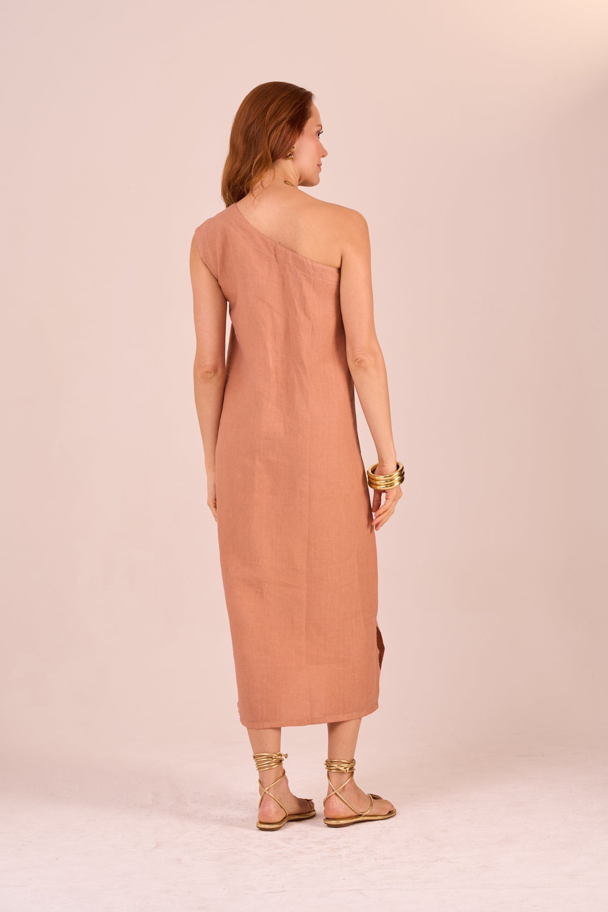 ATHENAS LINEN DRESS