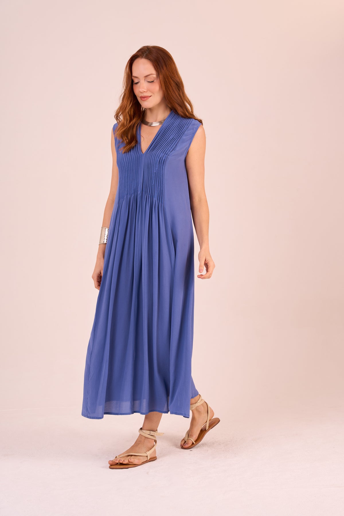 VESTIDO CANNES SEDA
