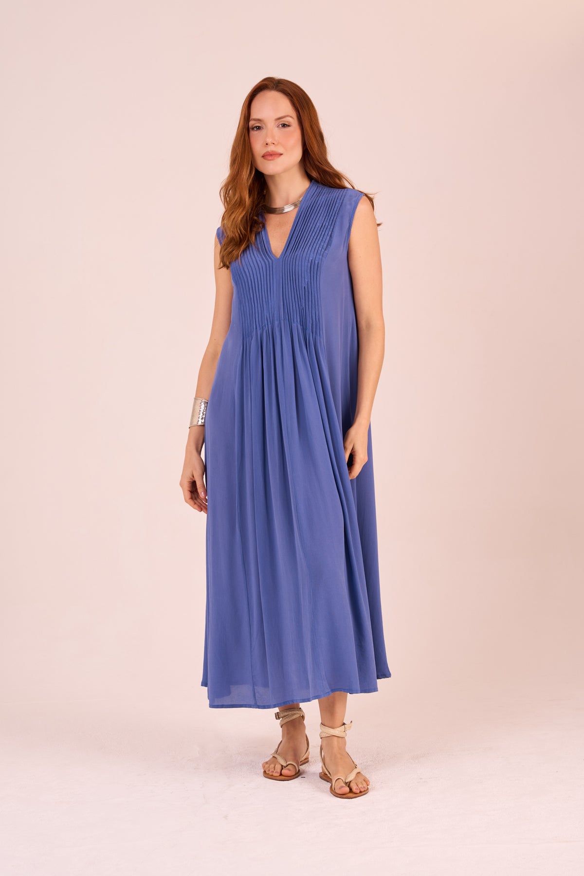 VESTIDO CANNES SEDA
