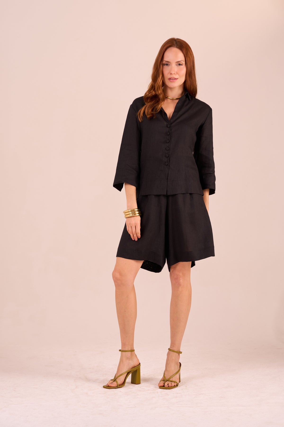 LAOS LINEN BLOUSE