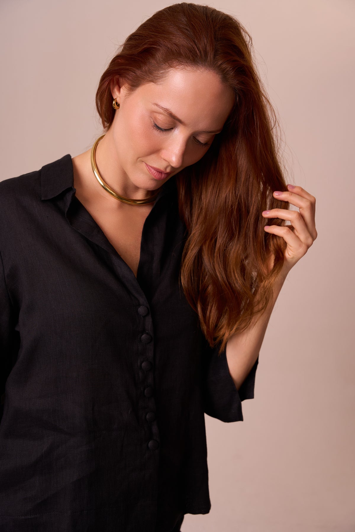 LAOS LINEN BLOUSE
