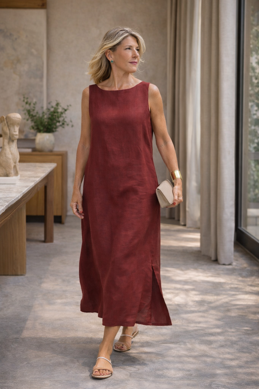 VESTIDO DELHI LISO