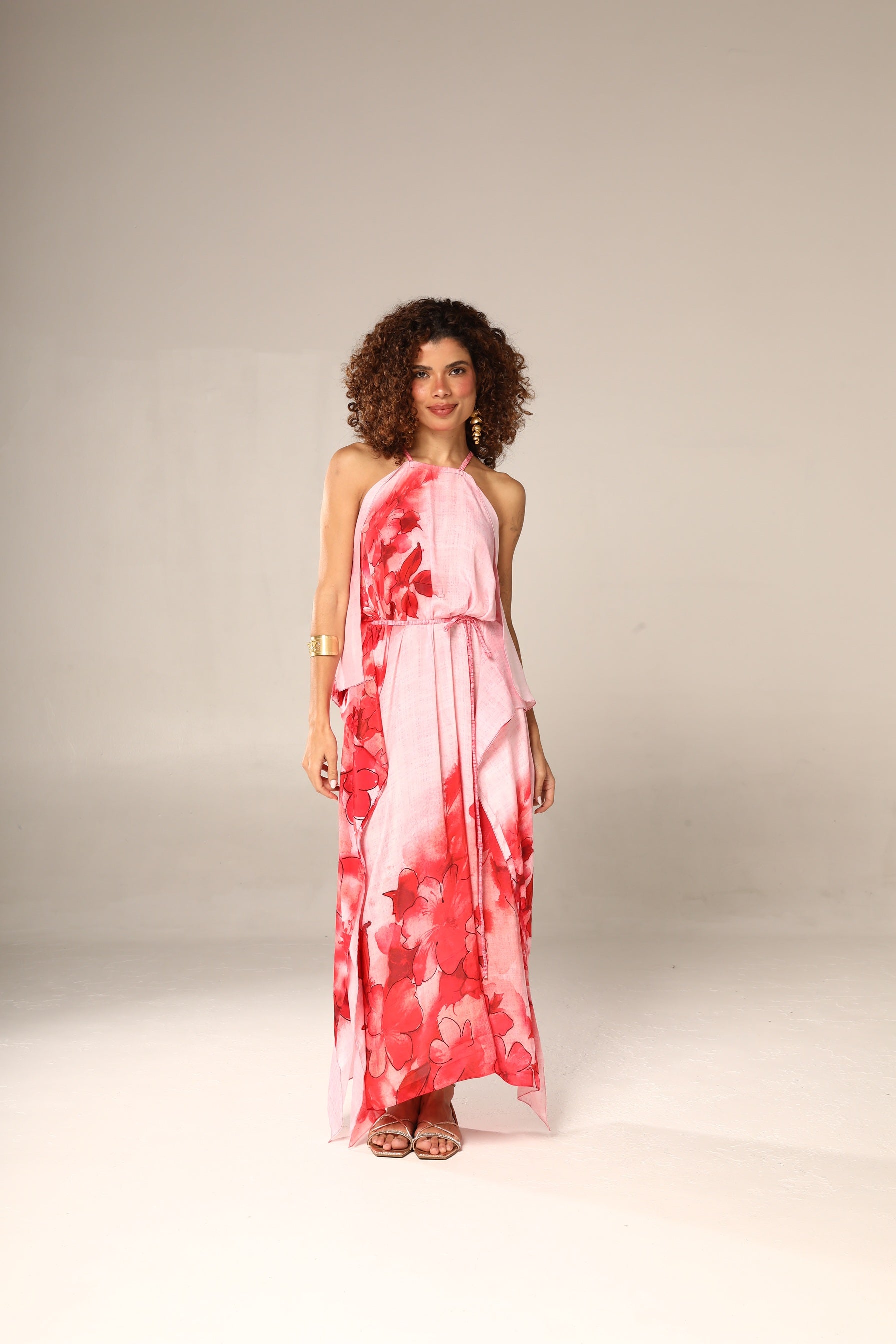VESTIDO ISLA ROSA FLORAL