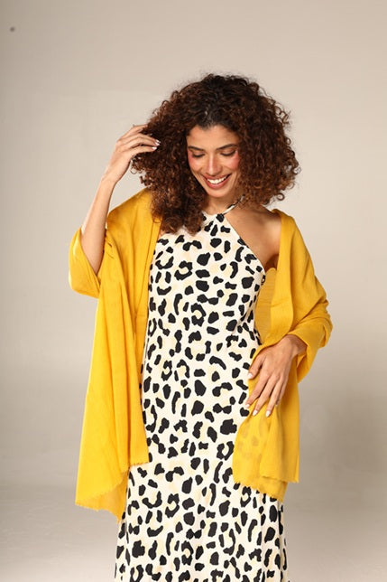 MUSTARD PASHMINA