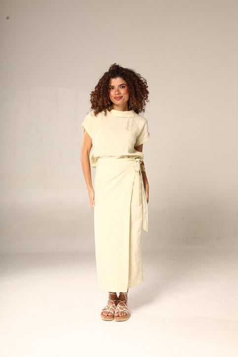 AMALFI LINEN SKIRT