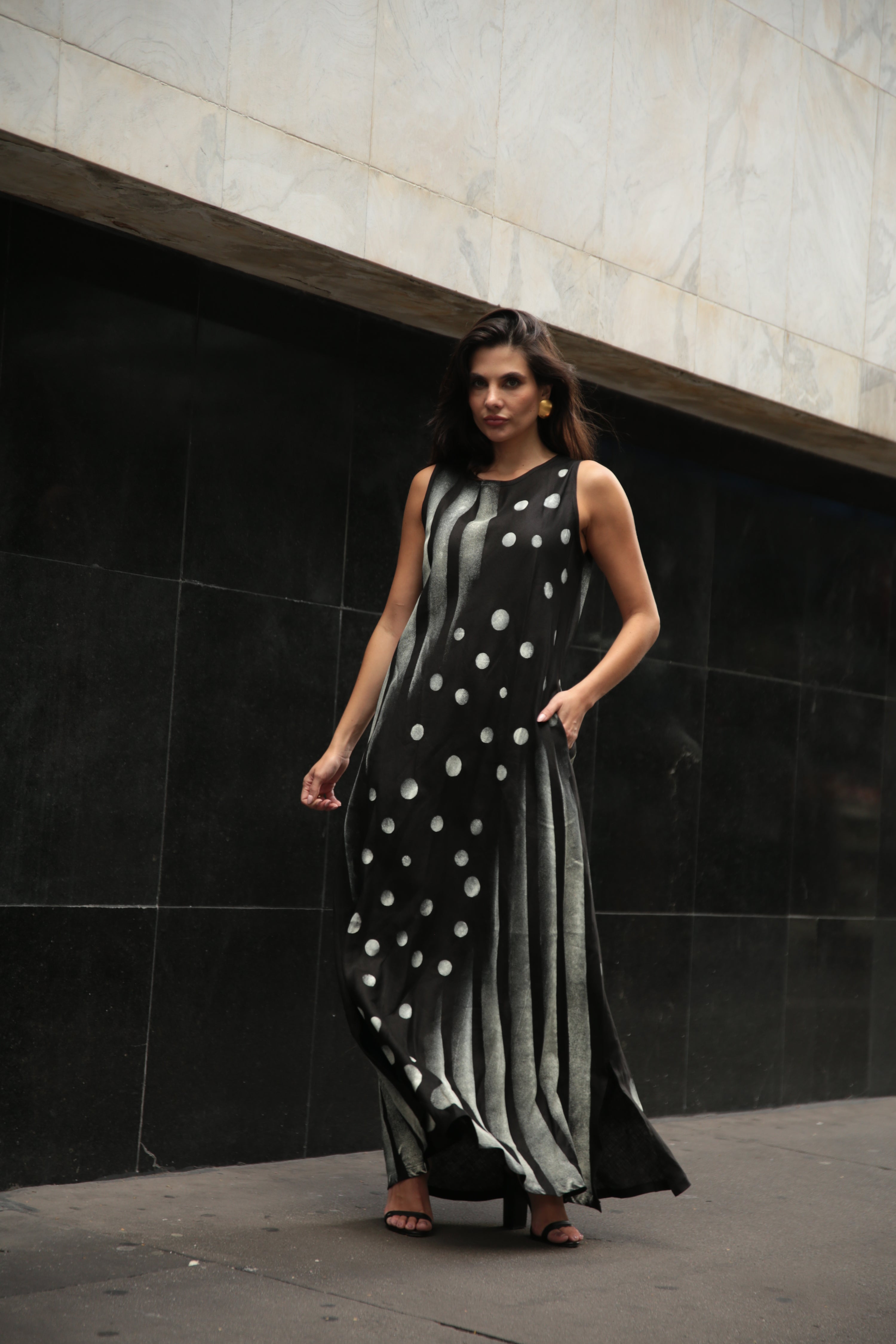 VESTIDO BARDOT PINTADO