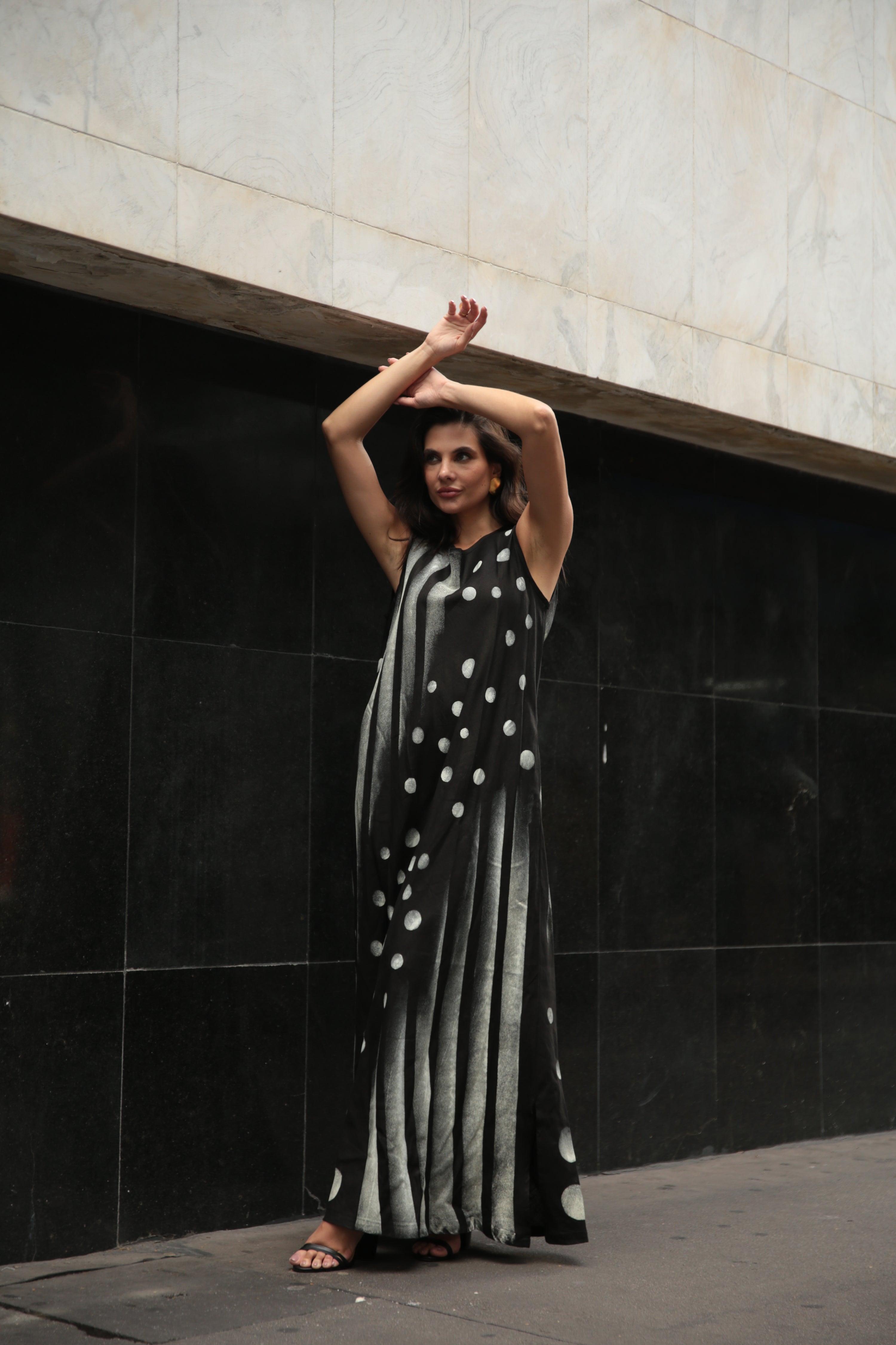 VESTIDO BARDOT PINTADO