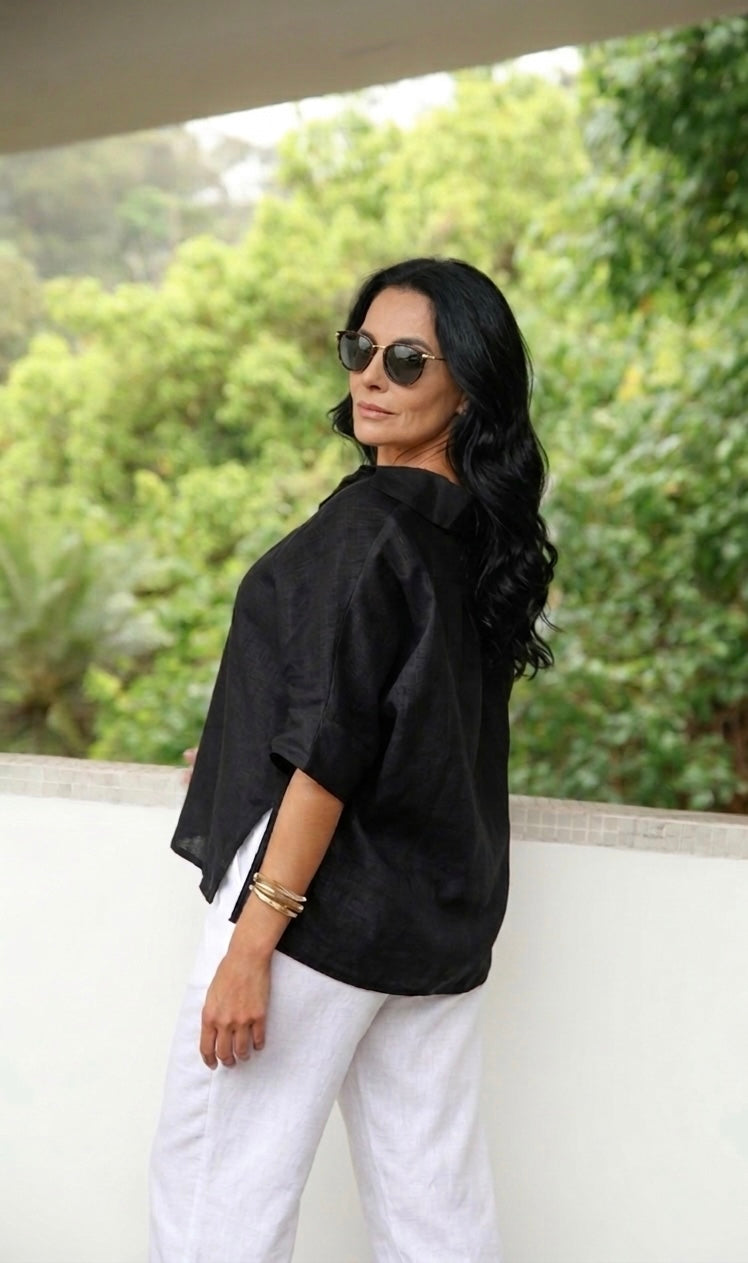 BLUSA SERENA LINHO