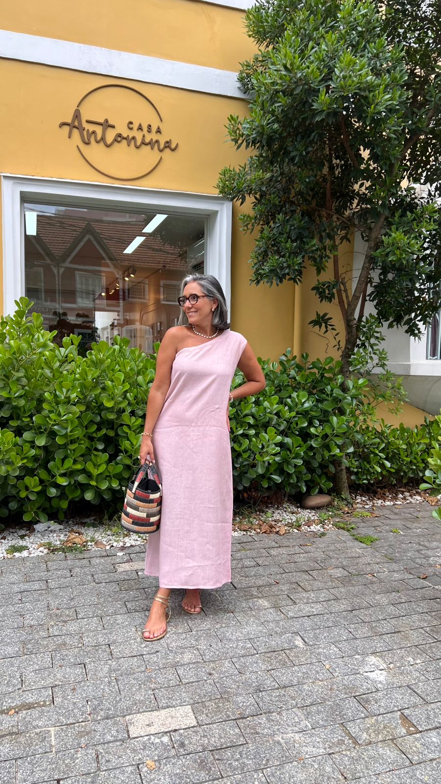 ATHENAS LINEN DRESS