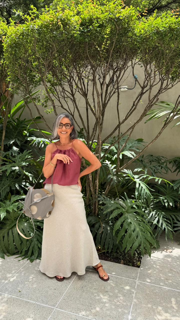 BLUSA DE LINO DE SUMATRA