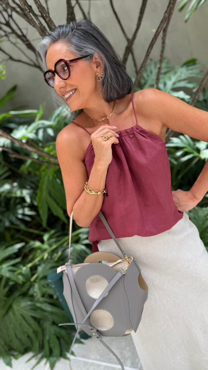 BLUSA DE LINO DE SUMATRA