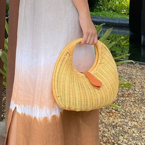 BOLSA DE MIMBRE DE AGADIR